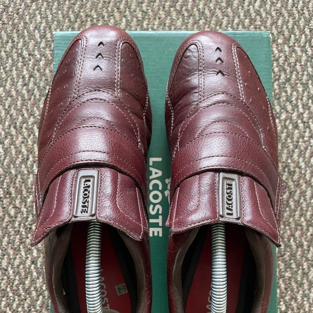 Vintage 2009 Lacoste Swerve O Low-Profile Sneaker Ostrich - Picture 4 of 9
